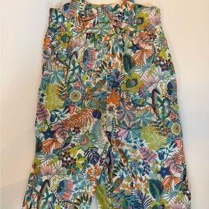 Janie and Jack Multicolor Floral Jumpsuit